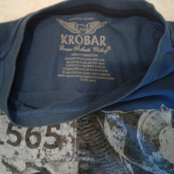 Men's small short sleeve t shirt motorcycle theme - Picture 3 of 6